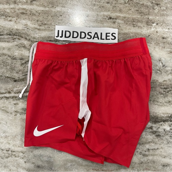 Nike Pro Elite 2” 2-in-1 Made In USA Red Brief Shorts AO8485-657 Women’s Sz XS - Picture 4 of 8